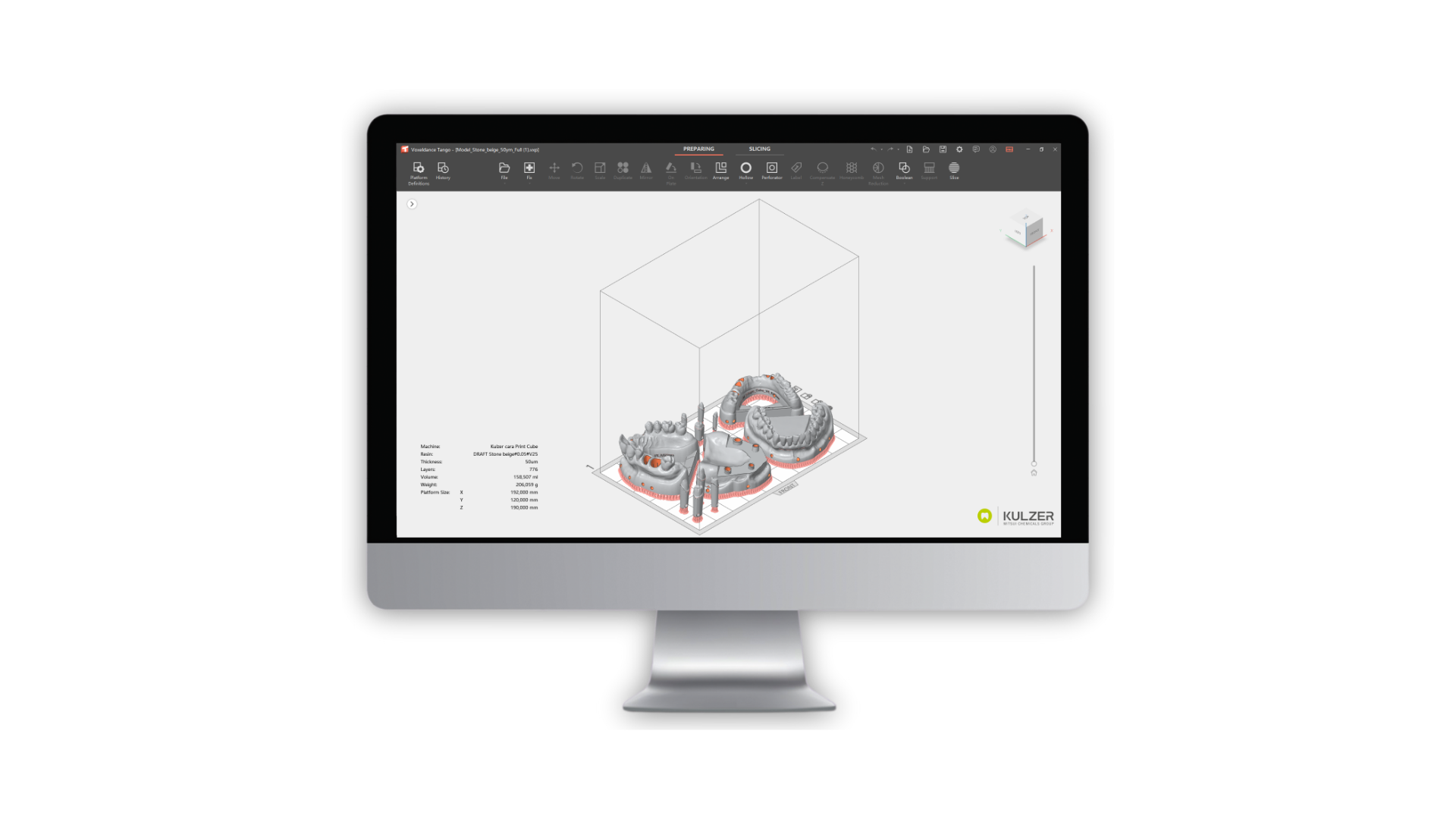 cara Print Cockpit tango CAM Monitor