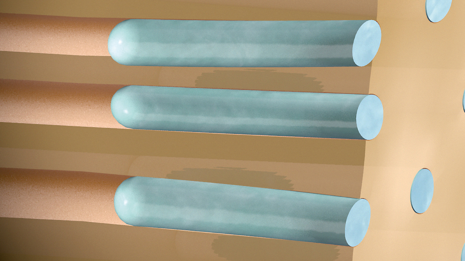 Representação esquemática do efeito. 